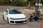 Volkswagen Scirocco on Vossen Wheels (VLE1) 2015 года